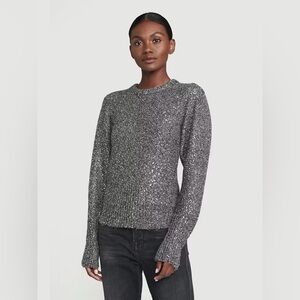 FRAME SEQUIN SWEATER